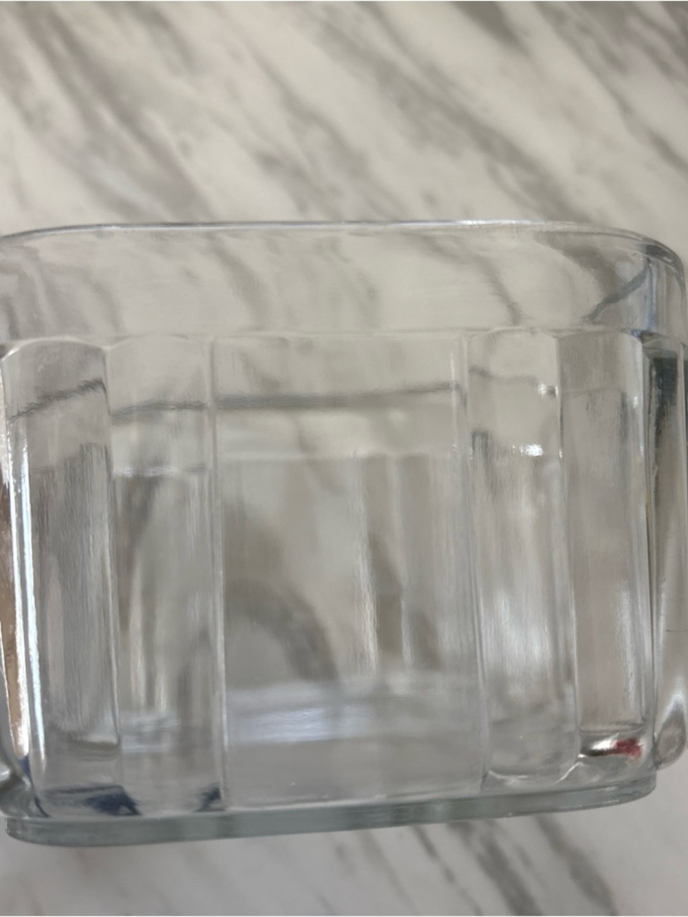 Frigie Clear Glass Square Covered Dish - Picture 8 of 12